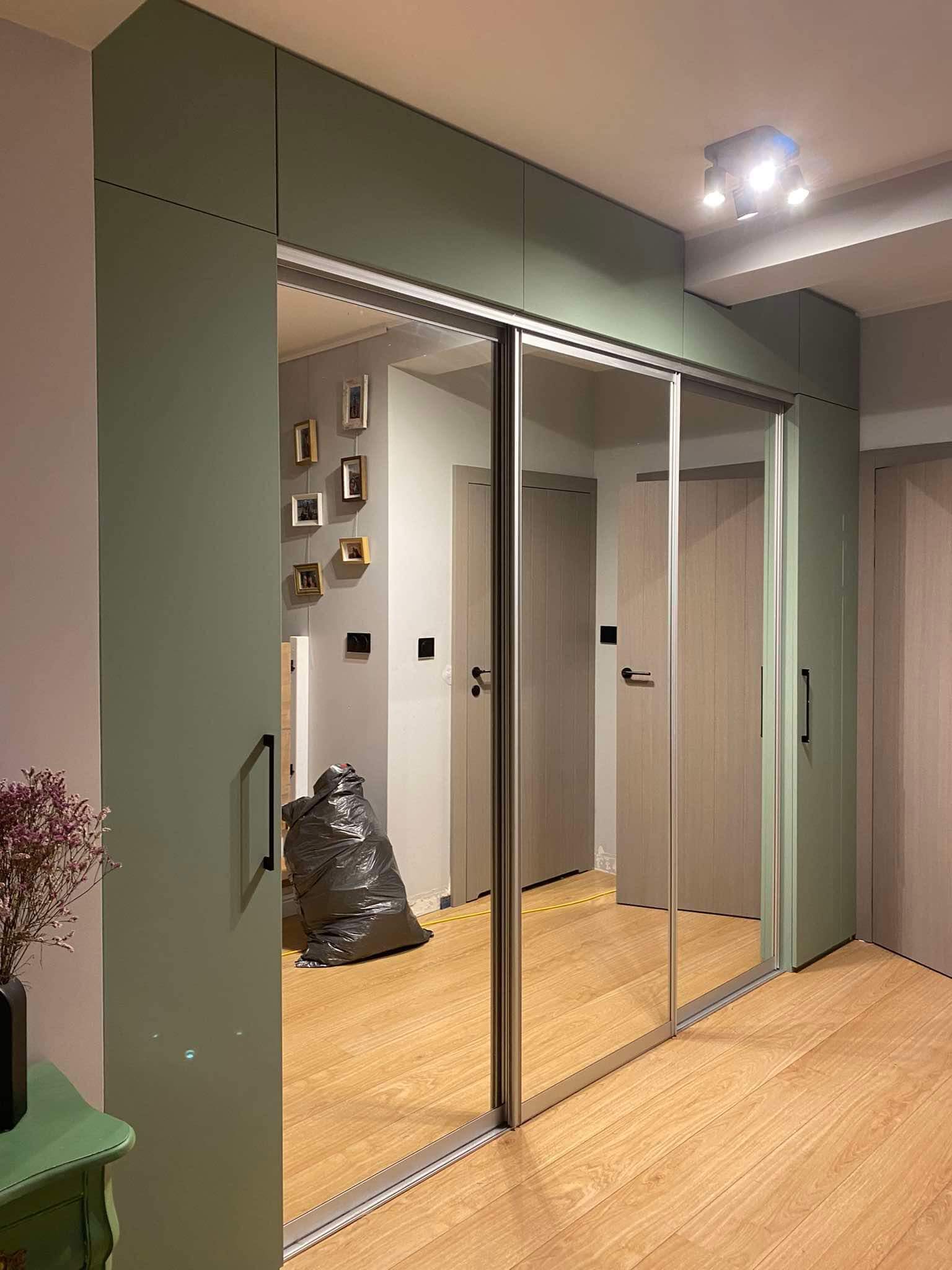 oklejanie szaf przesuwnych